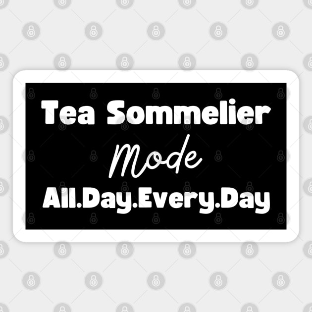 Tea Sommelier Magnet by HobbyAndArt